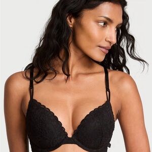 VS Elegant Black Lacie Bra